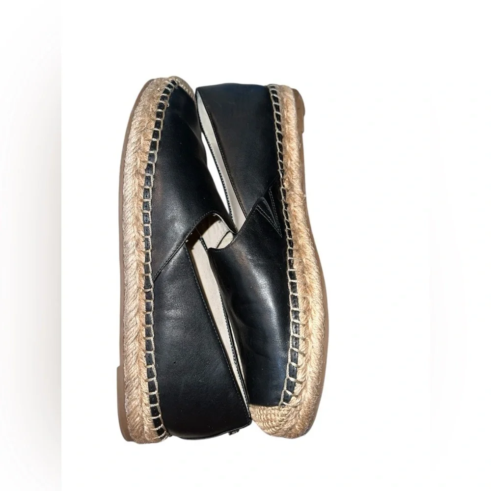 Sam Edelman Black and Tan Espadrilles